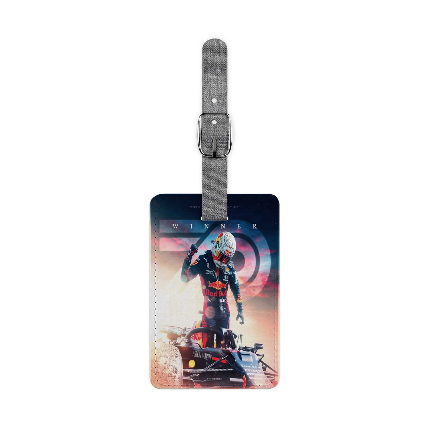 Blackdop Max Verstappen F1 Winner Luggage Tag