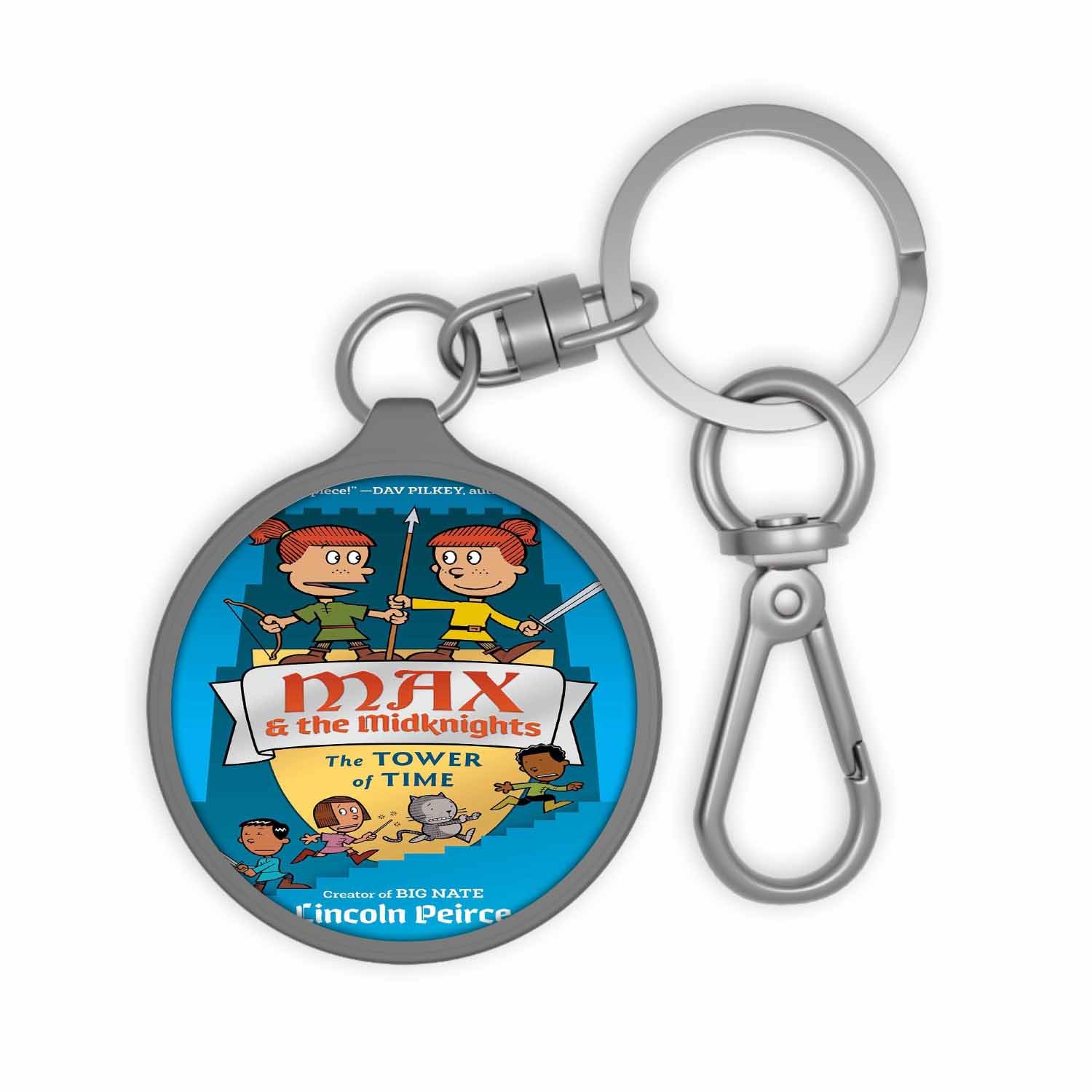 Blackdop Max the Midknights The Tower of Time Keyring Tag