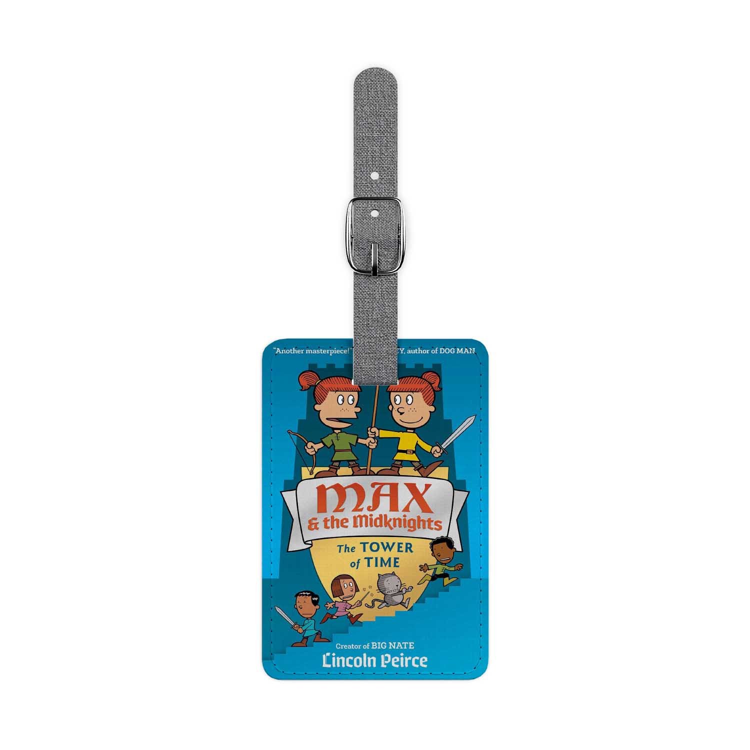 Blackdop Max the Midknights The Tower of Time Luggage Tag