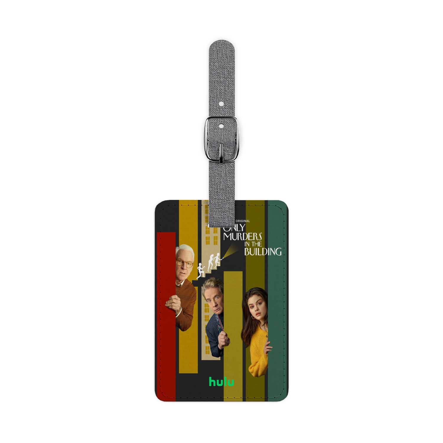 Blackdop Only Murders in the Building Luggage Tag