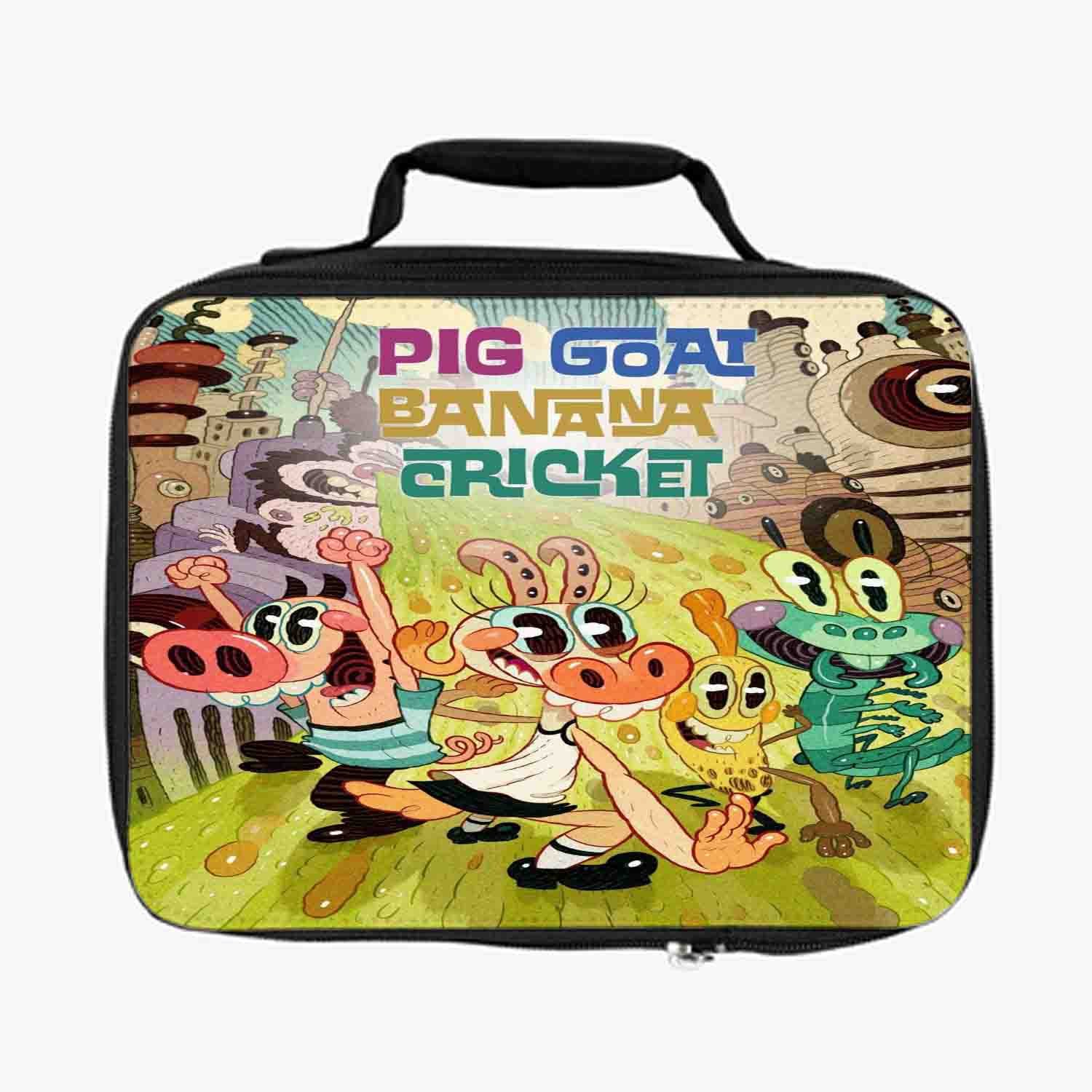 Blackdop Pig Goat Banana Cricket Lunch Bag