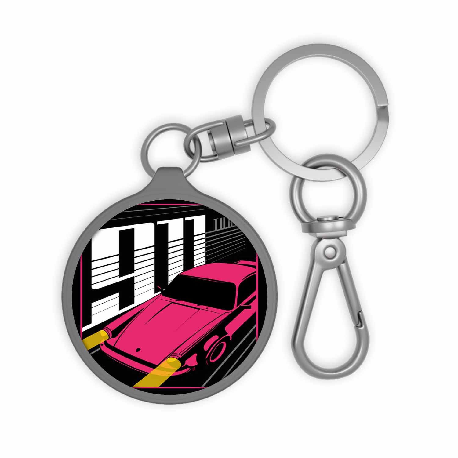 Blackdop Porsche 911 Turbo Keyring Tag