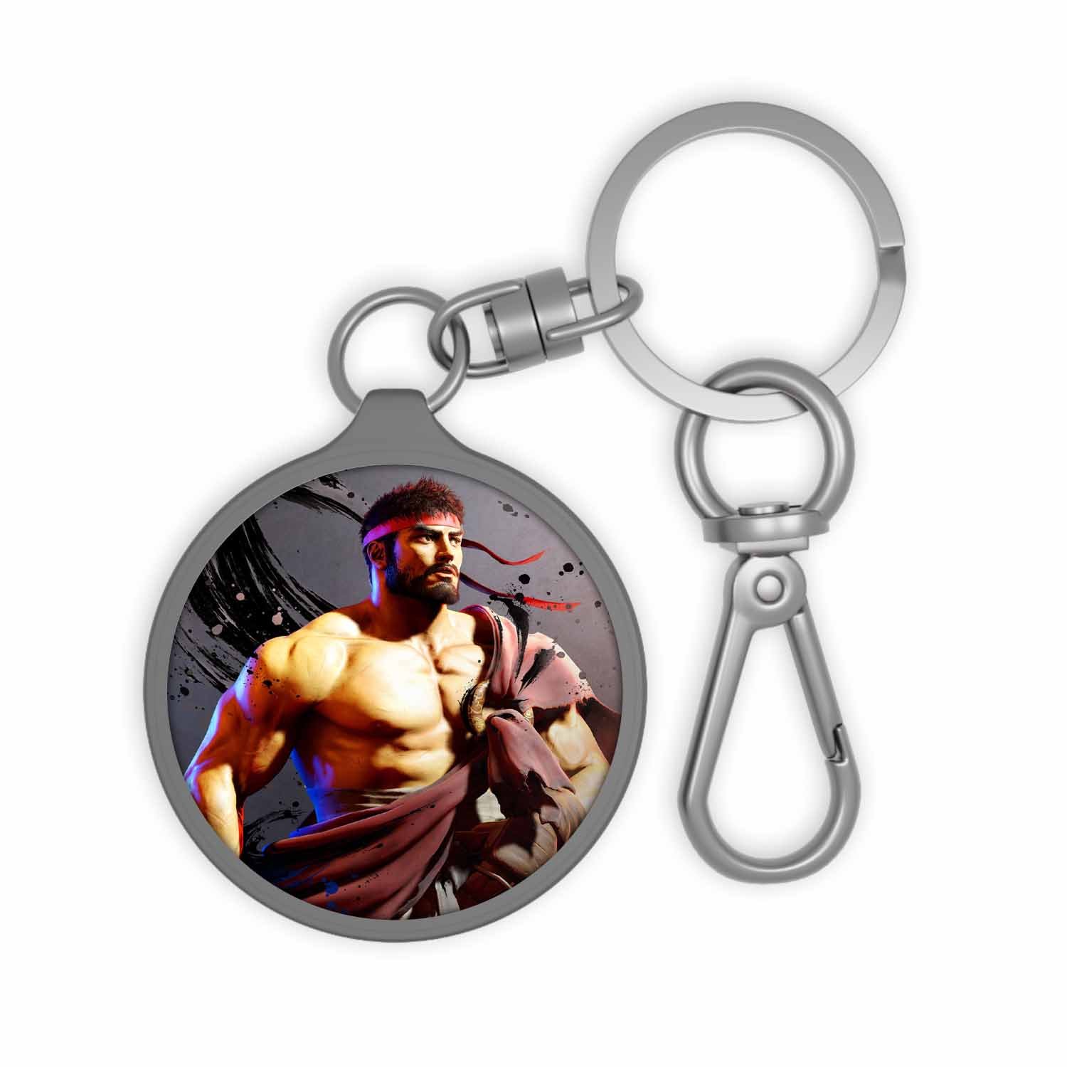 Blackdop Ryu Street Fighter 6 Keyring Tag