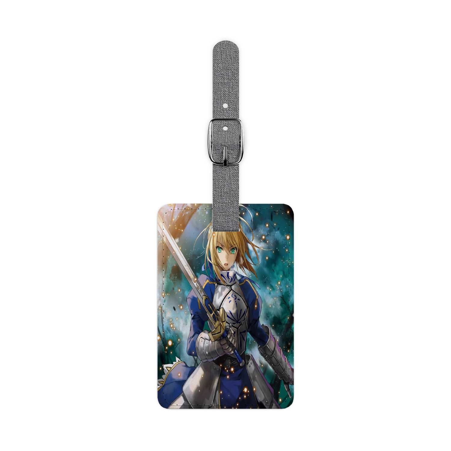 Blackdop Saber Fate Stay Night Luggage Tag