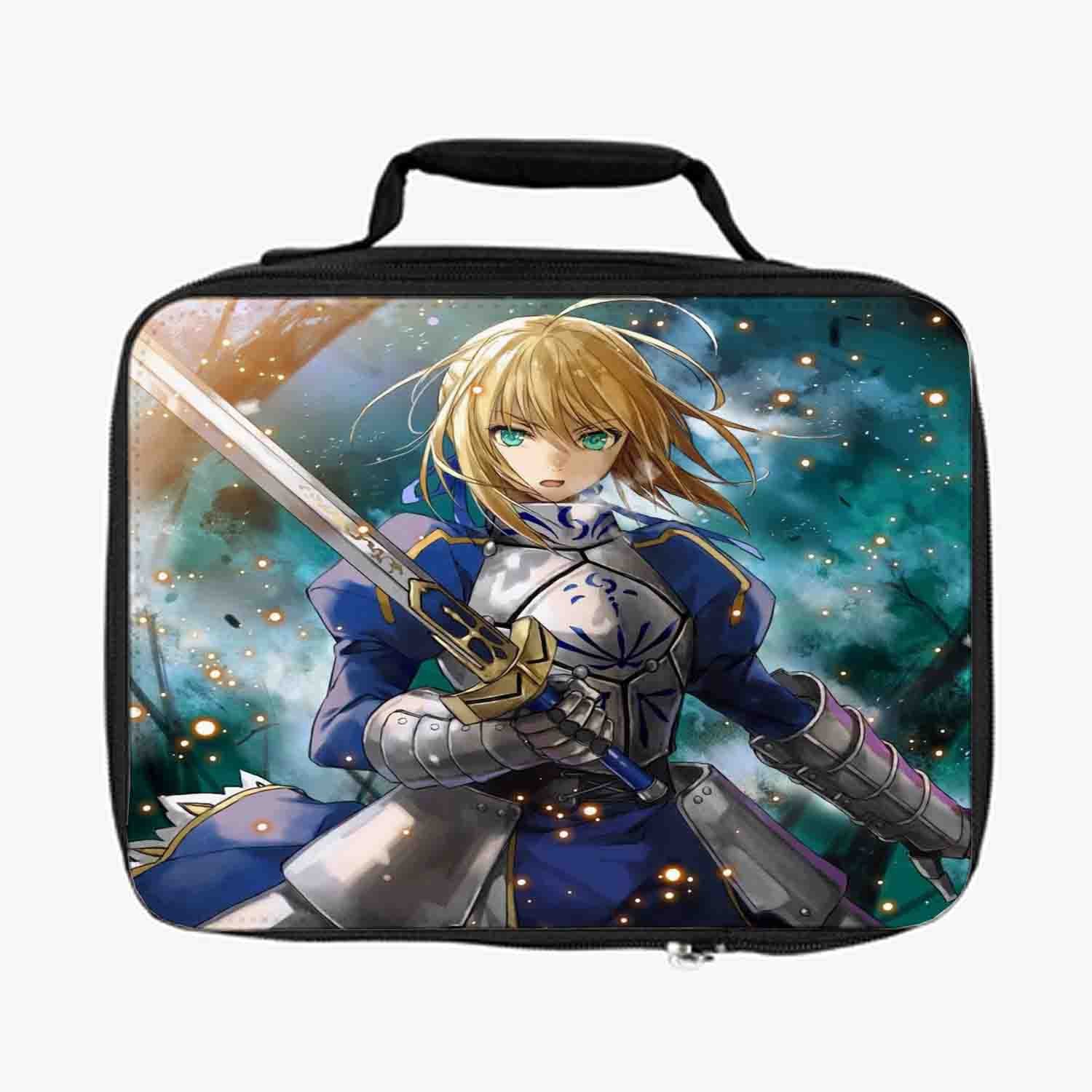 Blackdop Saber Fate Stay Night Lunch Bag