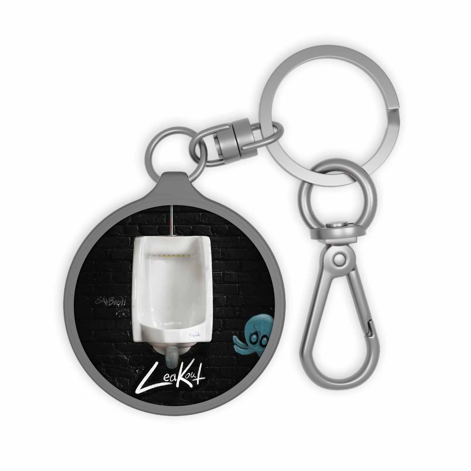 Blackdop SahBabii Leak Out Keyring Tag