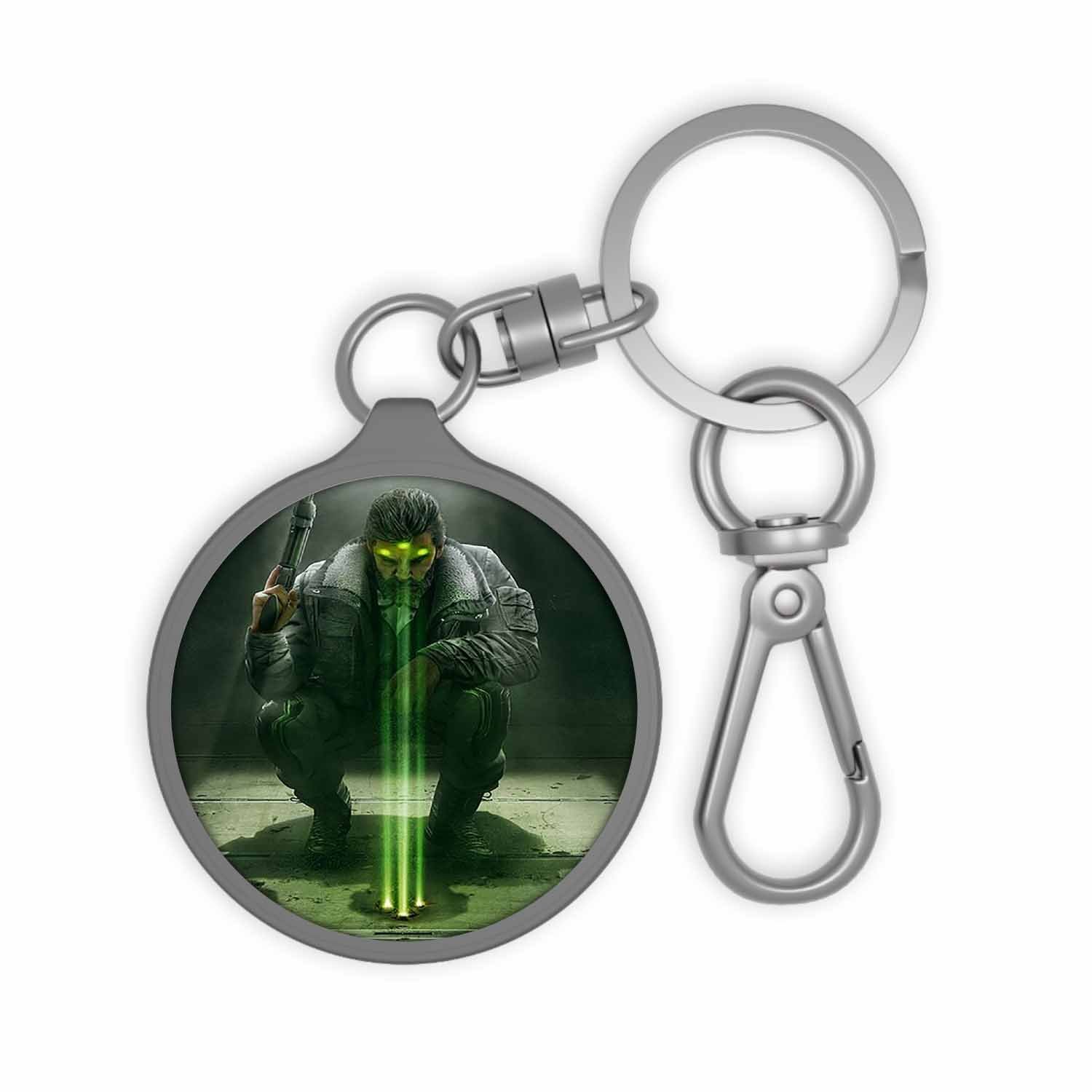 Blackdop Sam Fisher Splinter Cell Keyring Tag
