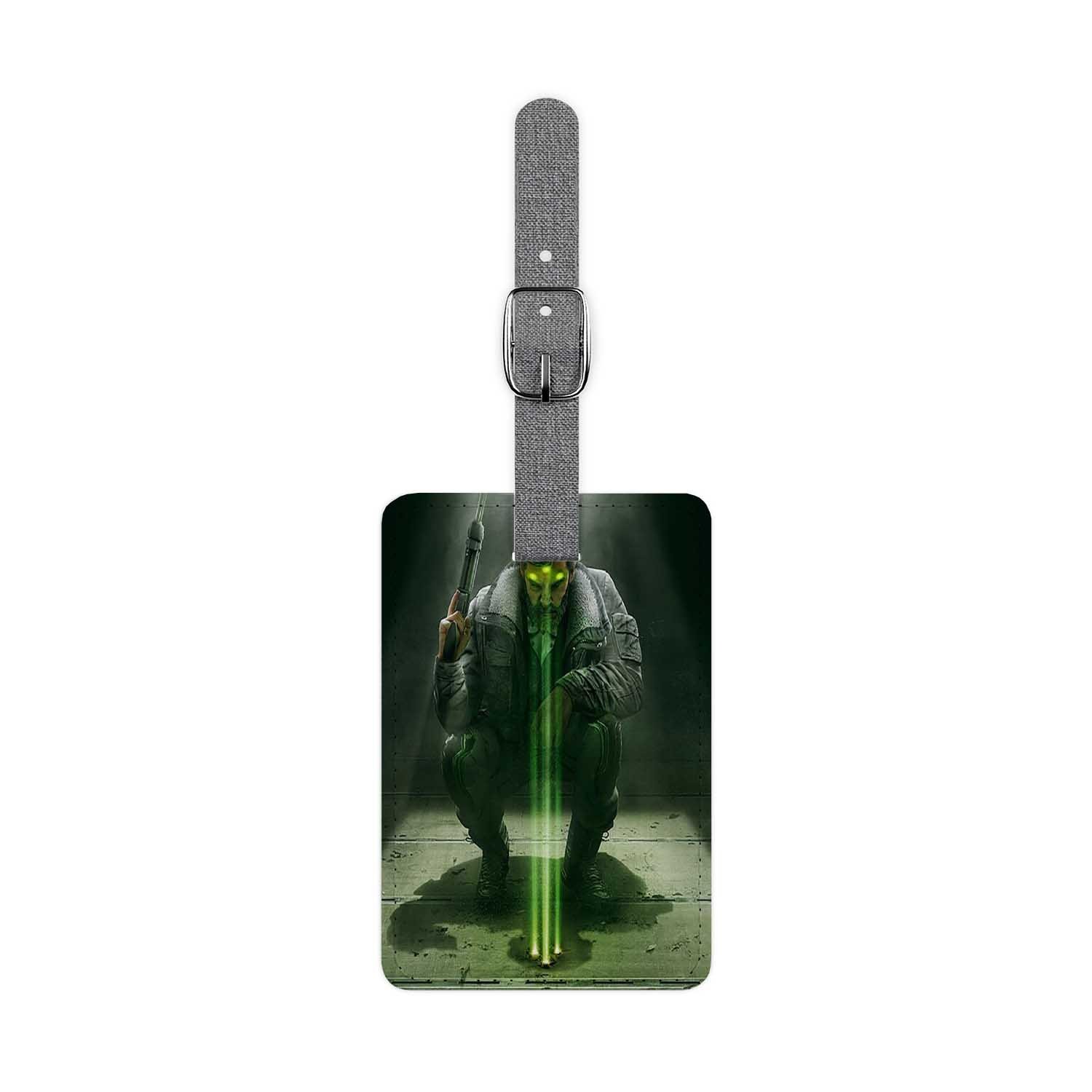 Blackdop Sam Fisher Splinter Cell Luggage Tag