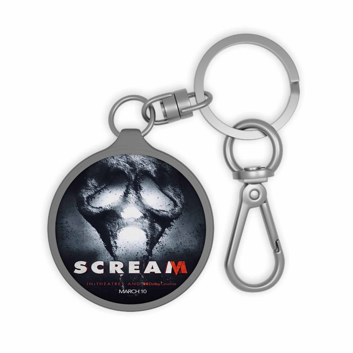 Blackdop Scream 6 Movie Keyring Tag