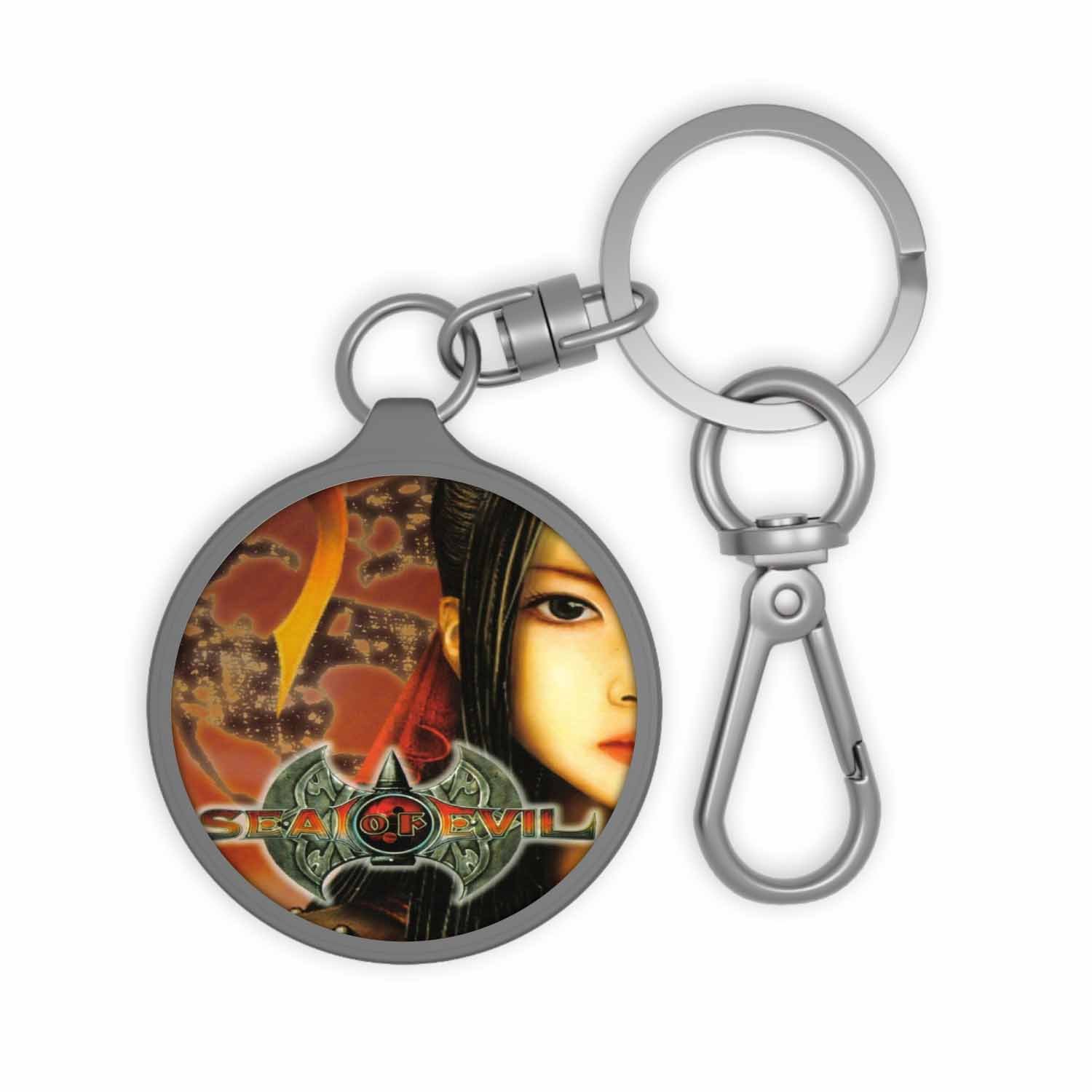 Blackdop Seal of Evil Keyring Tag