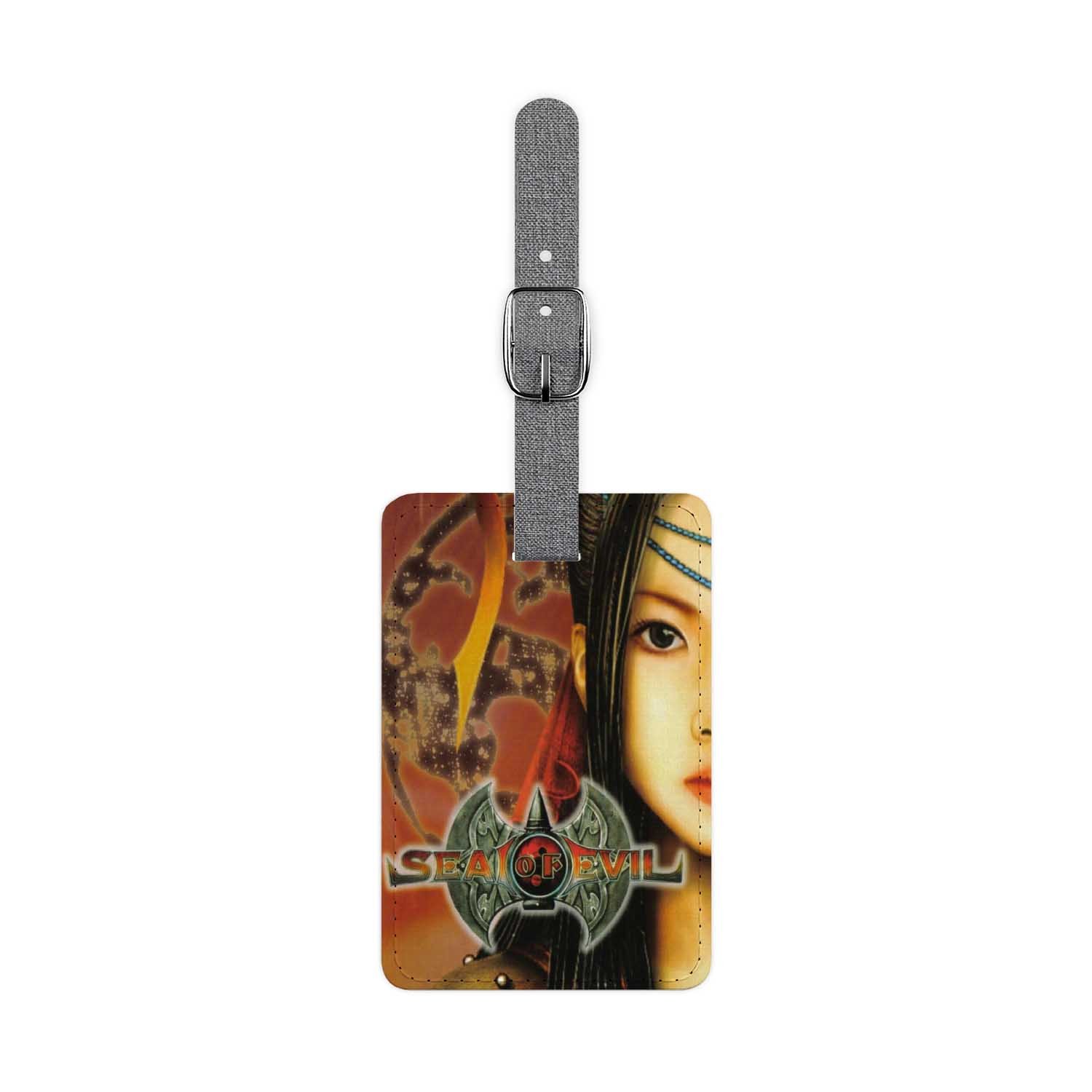 Blackdop Seal of Evil Luggage Tag
