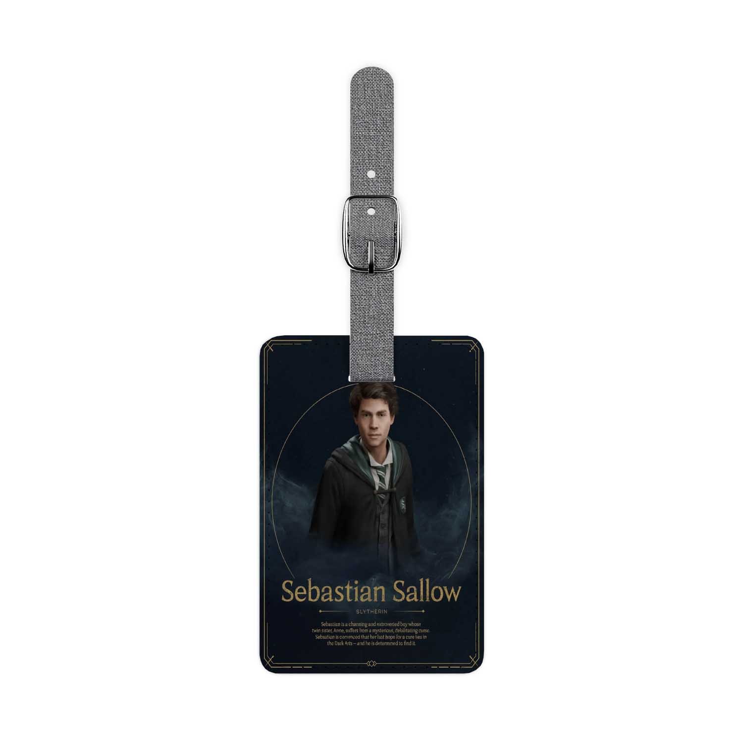 Blackdop Sebastian Sallow Hogwarts Legacy Luggage Tag