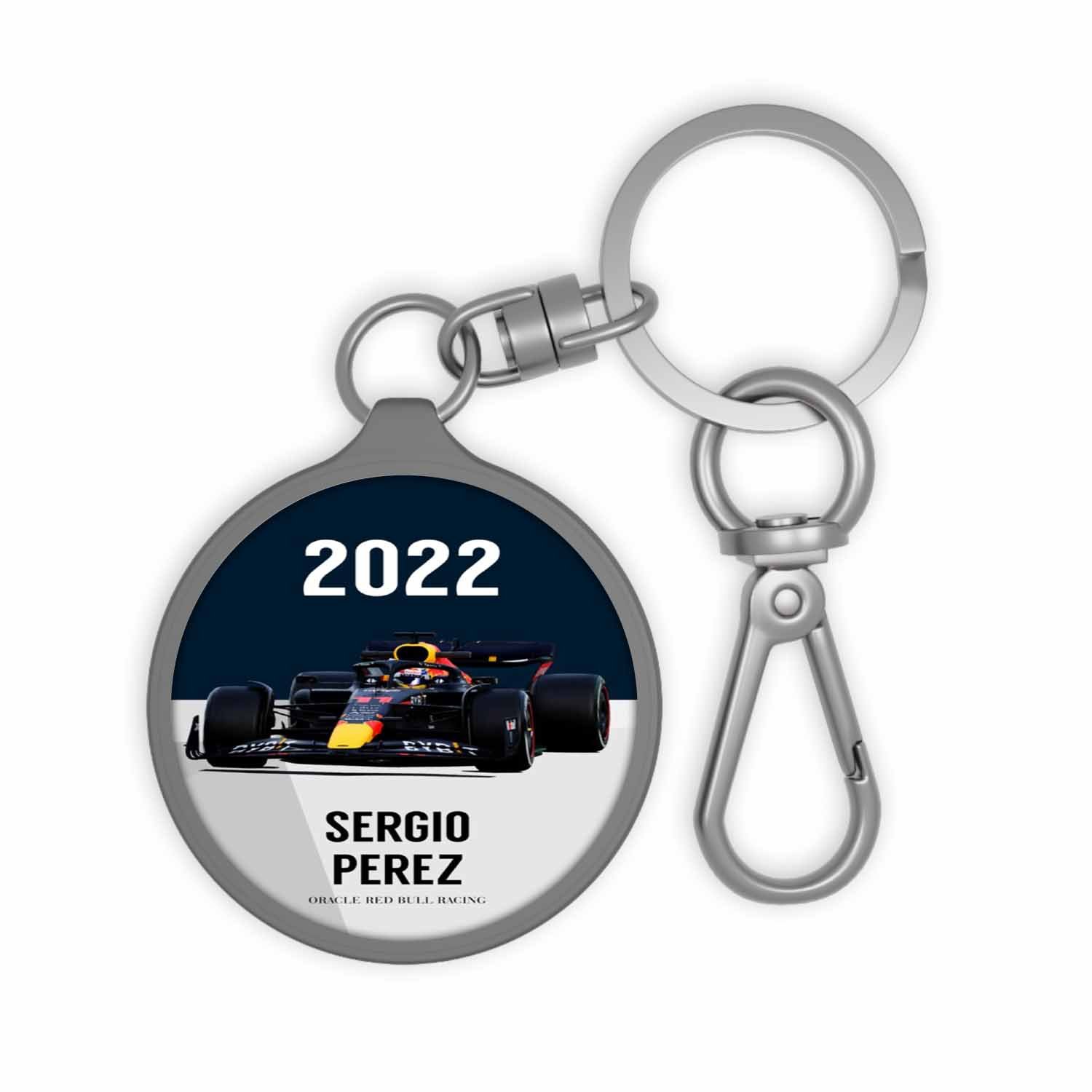 Blackdop Sergio Perez F1 Red Bull Racing Keyring Tag