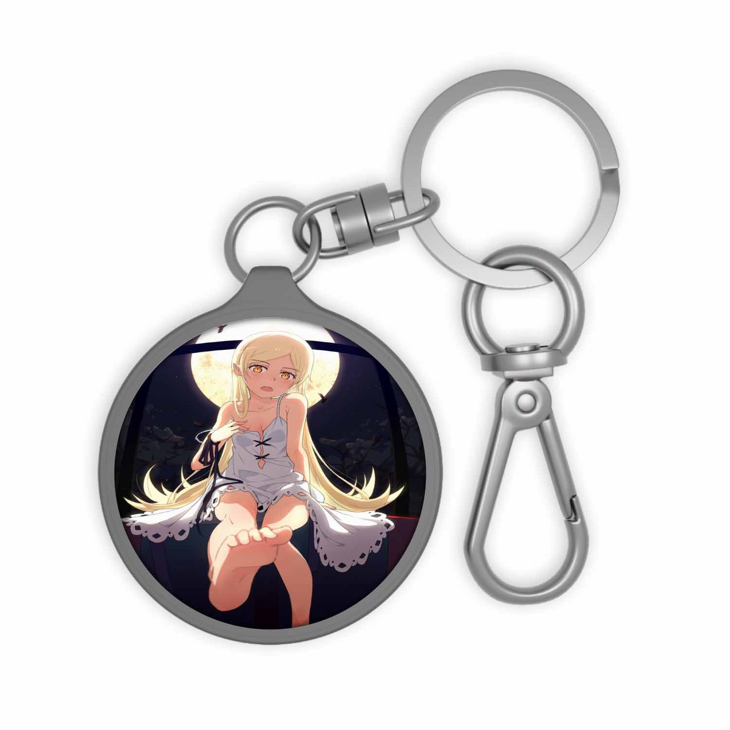 Blackdop Shinobu Oshino Monogatari Keyring Tag