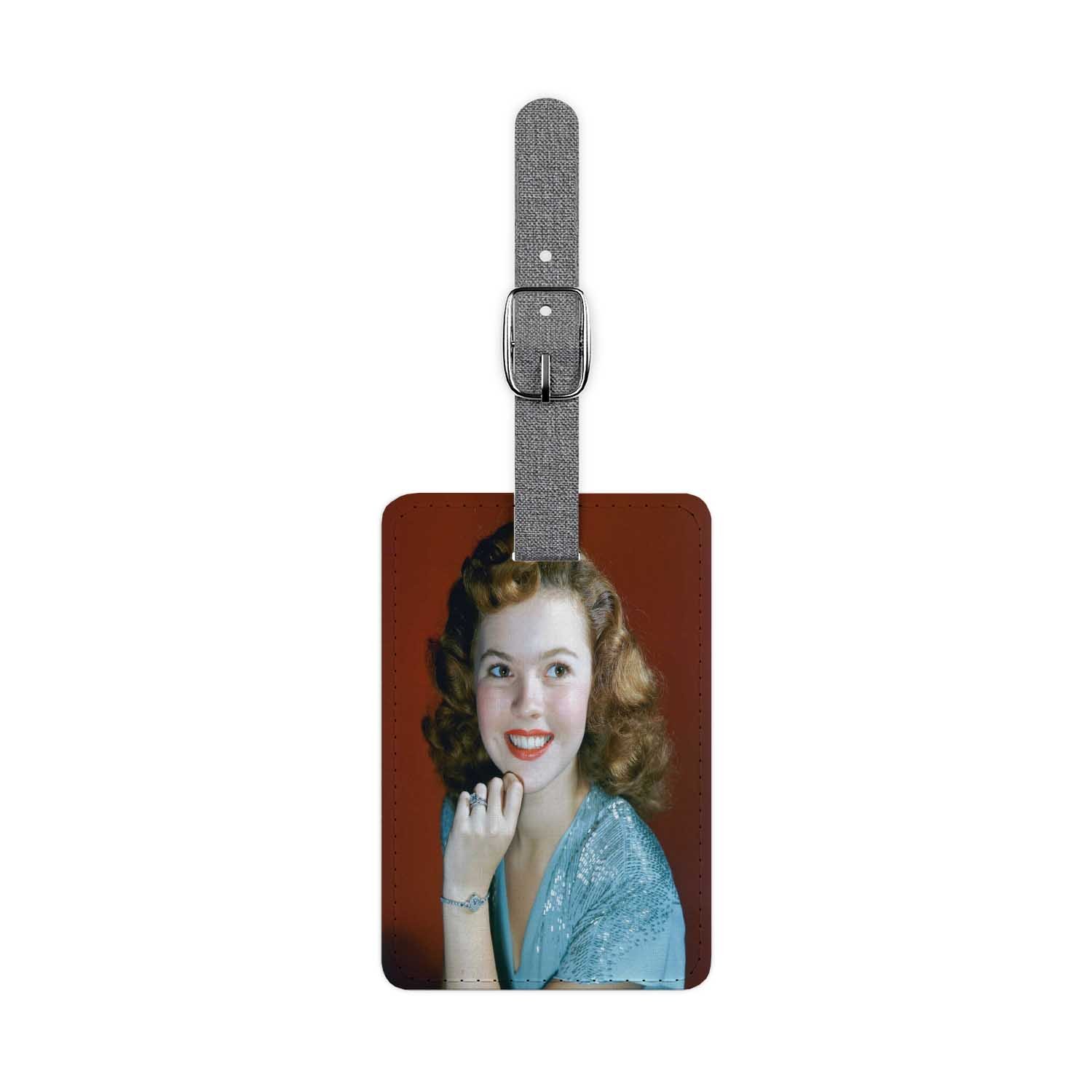 Blackdop Shirley Temple Luggage Tag