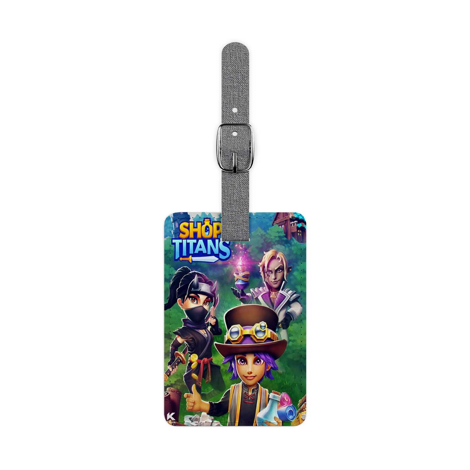 Blackdop Shop Titans Luggage Tag