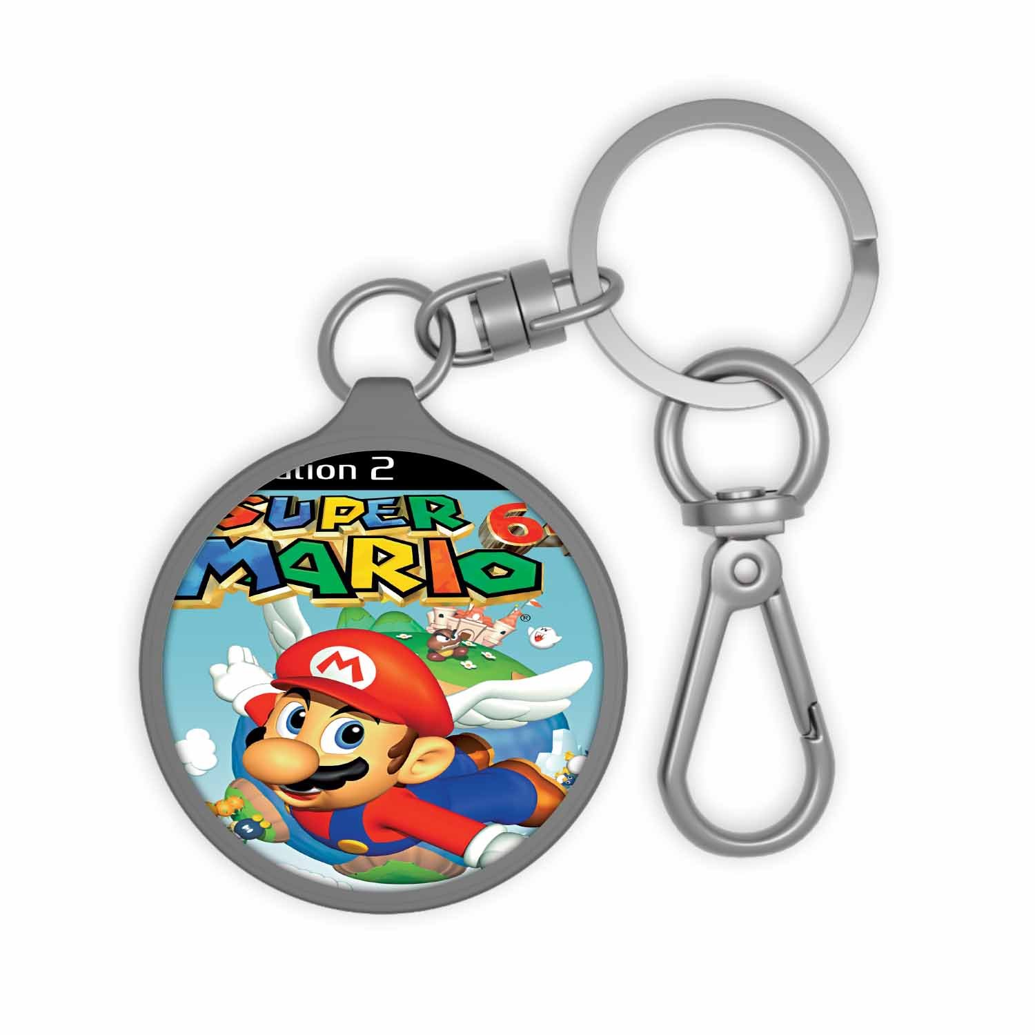 Blackdop Super Mario 64 Keyring Tag