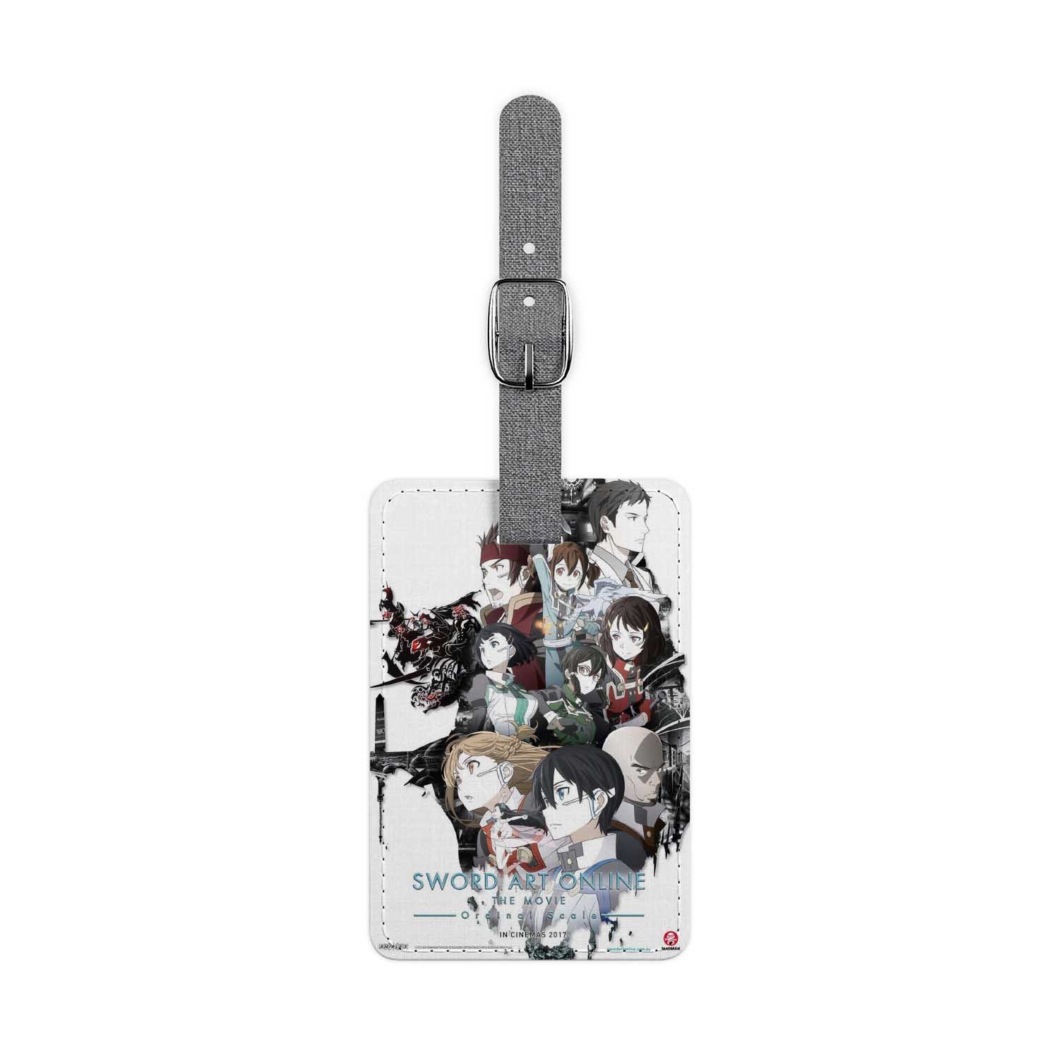 Blackdop Sword Art Online The Movie Luggage Tag