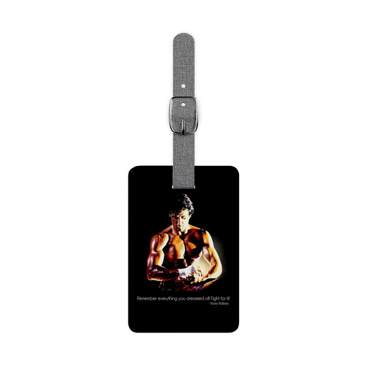 Blackdop Sylvester Stallone Rocky Balboa Luggage Tag