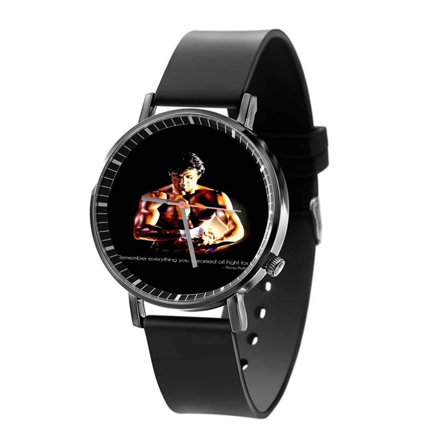 Blackdop Sylvester Stallone Rocky Balboa Quartz Watch