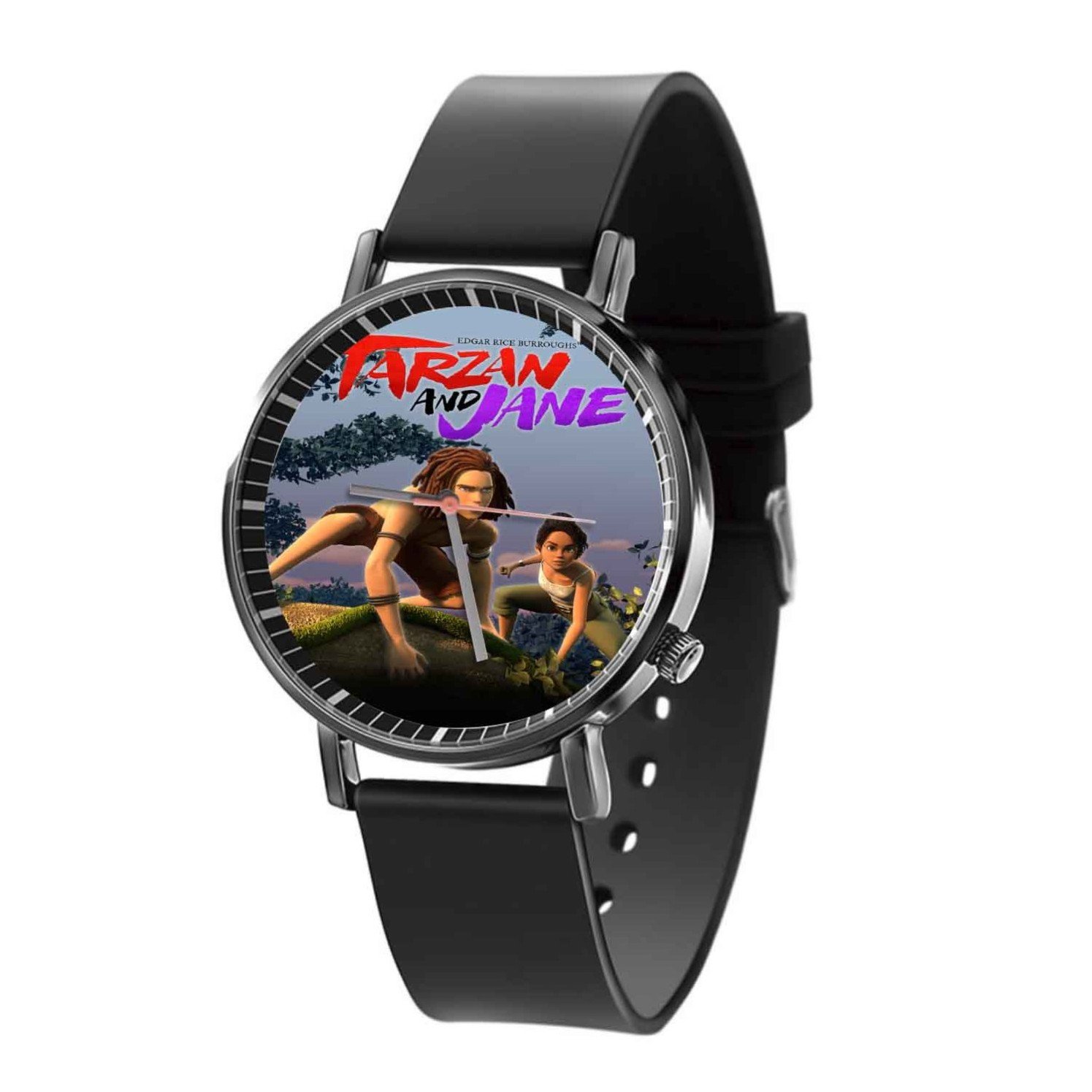 Blackdop Tarzan and Jane Quartz Watch
