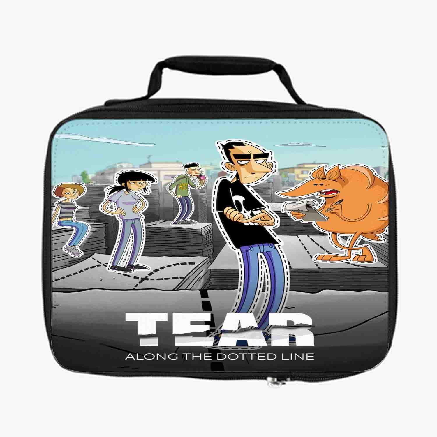 Blackdop Tear Along the Dotted Line Lunch Bag