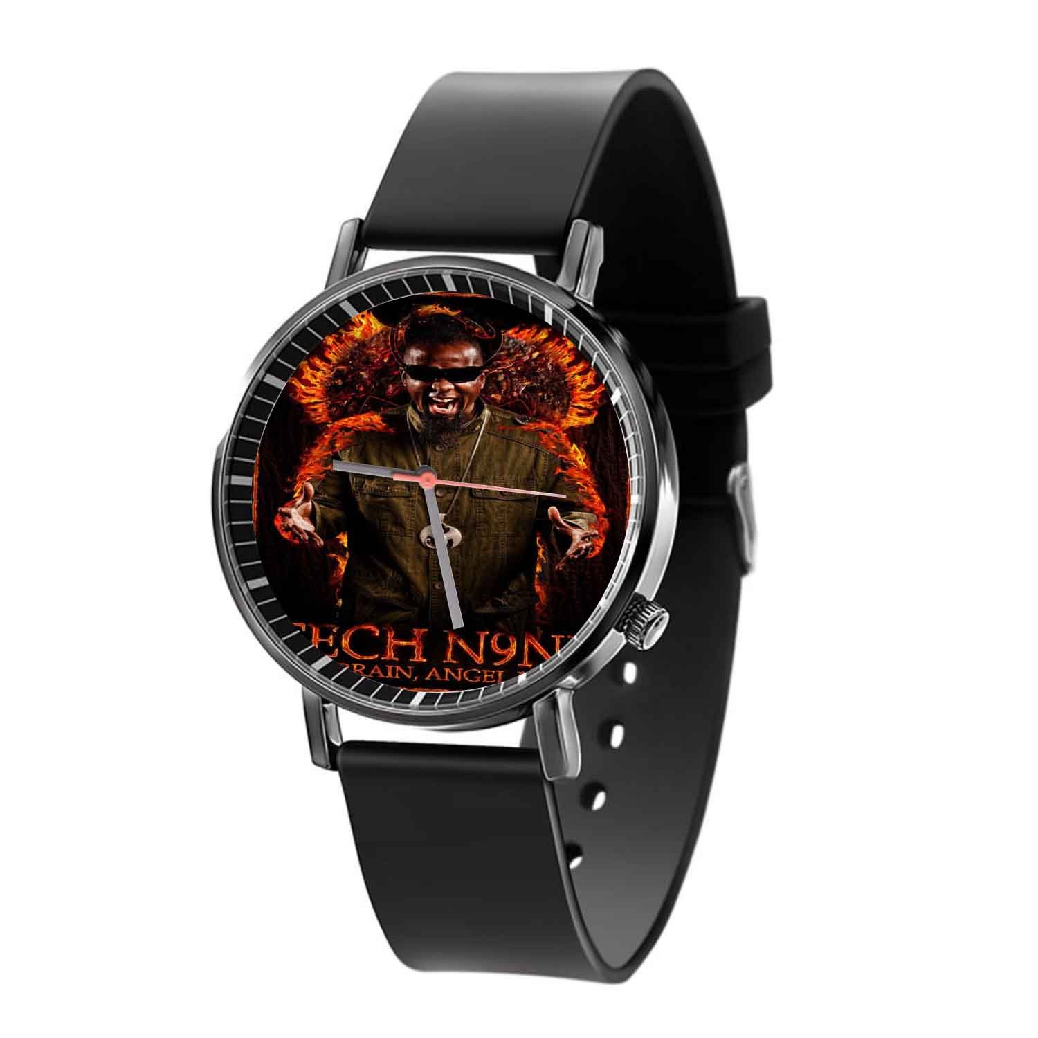 Blackdop Tech N9NE Evil Brain Angle Heart Quartz Watch