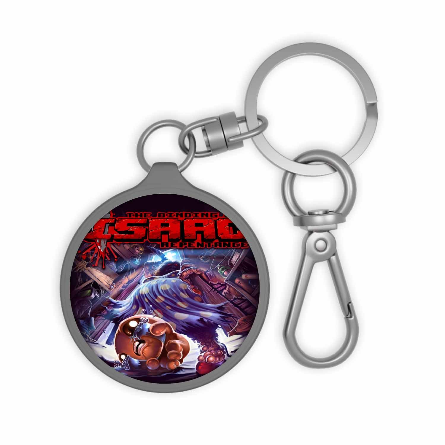 Blackdop The Binding of Isaac Repentance Keyring Tag