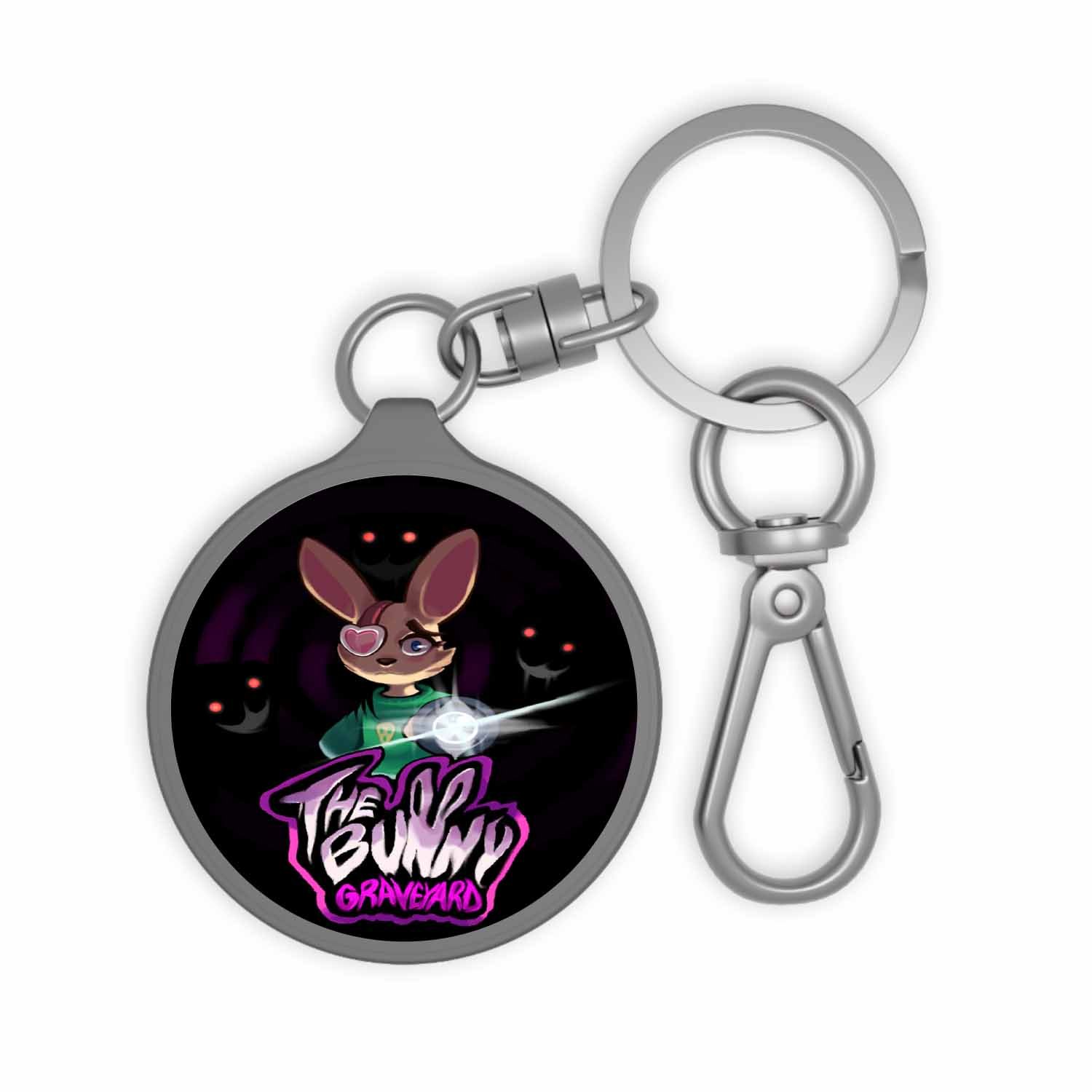 Blackdop The Bunny Graveyard Keyring Tag
