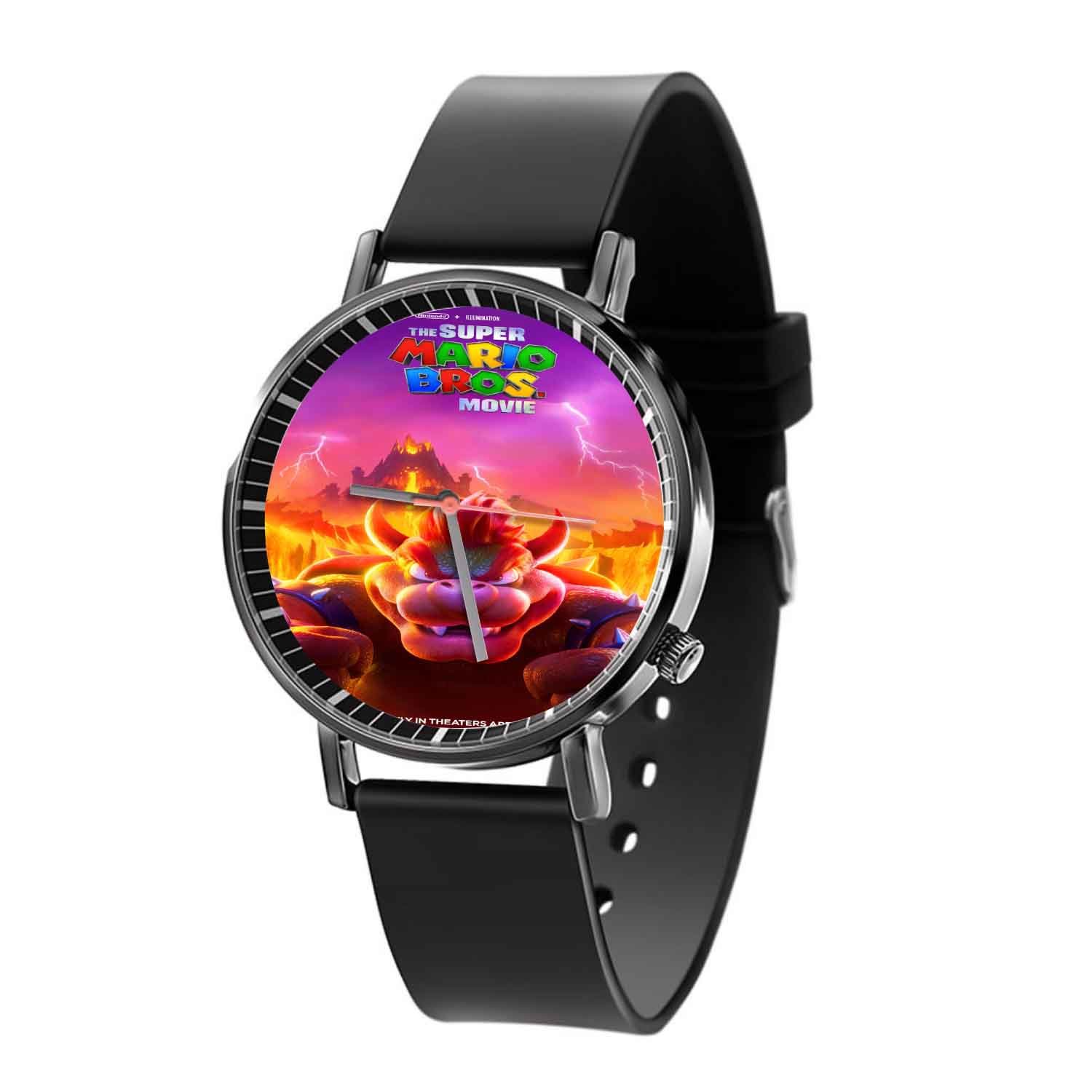 Blackdop The Super Mario Bros Movie Bowser Quartz Watch
