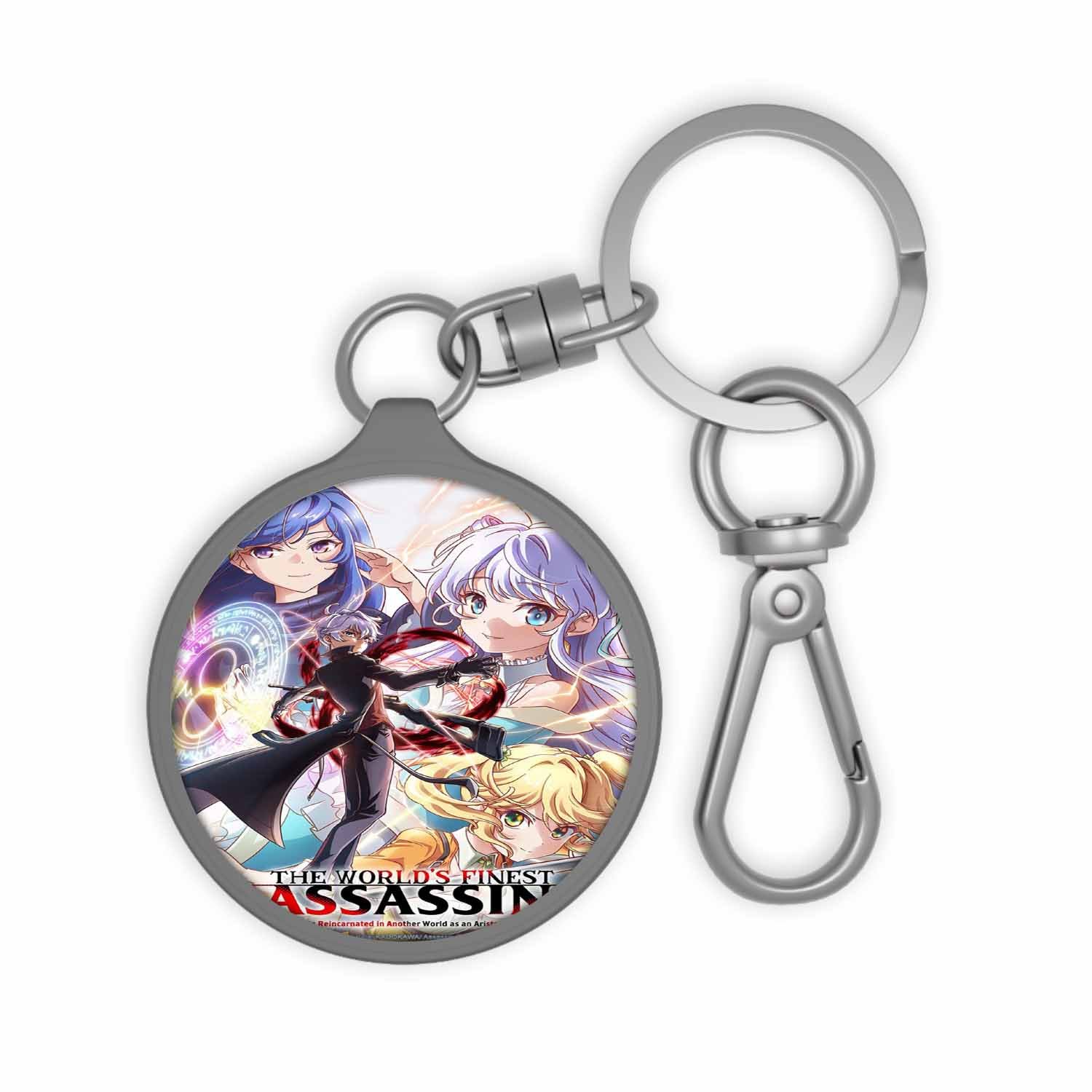 Blackdop The World Finest Assassin Gets Reincarnated in Another World as an Aristocrat Keyring Tag