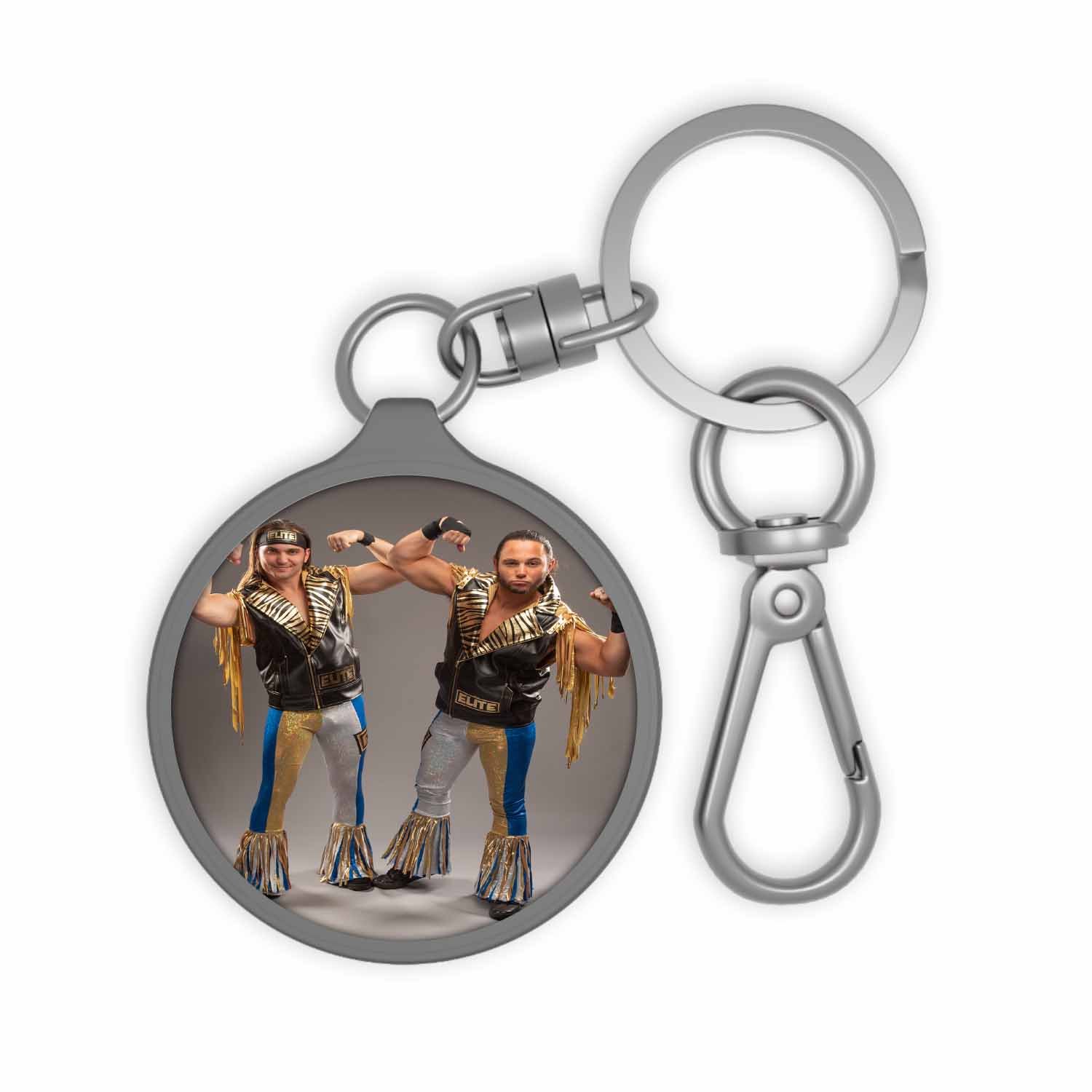 Blackdop The Young Bucks AEW Keyring Tag
