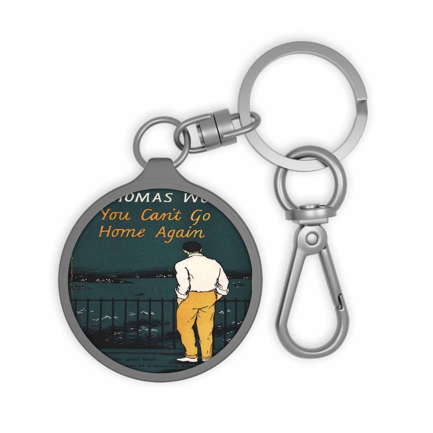 Blackdop Thomas Wolfe You Cant Go Home Again Keyring Tag