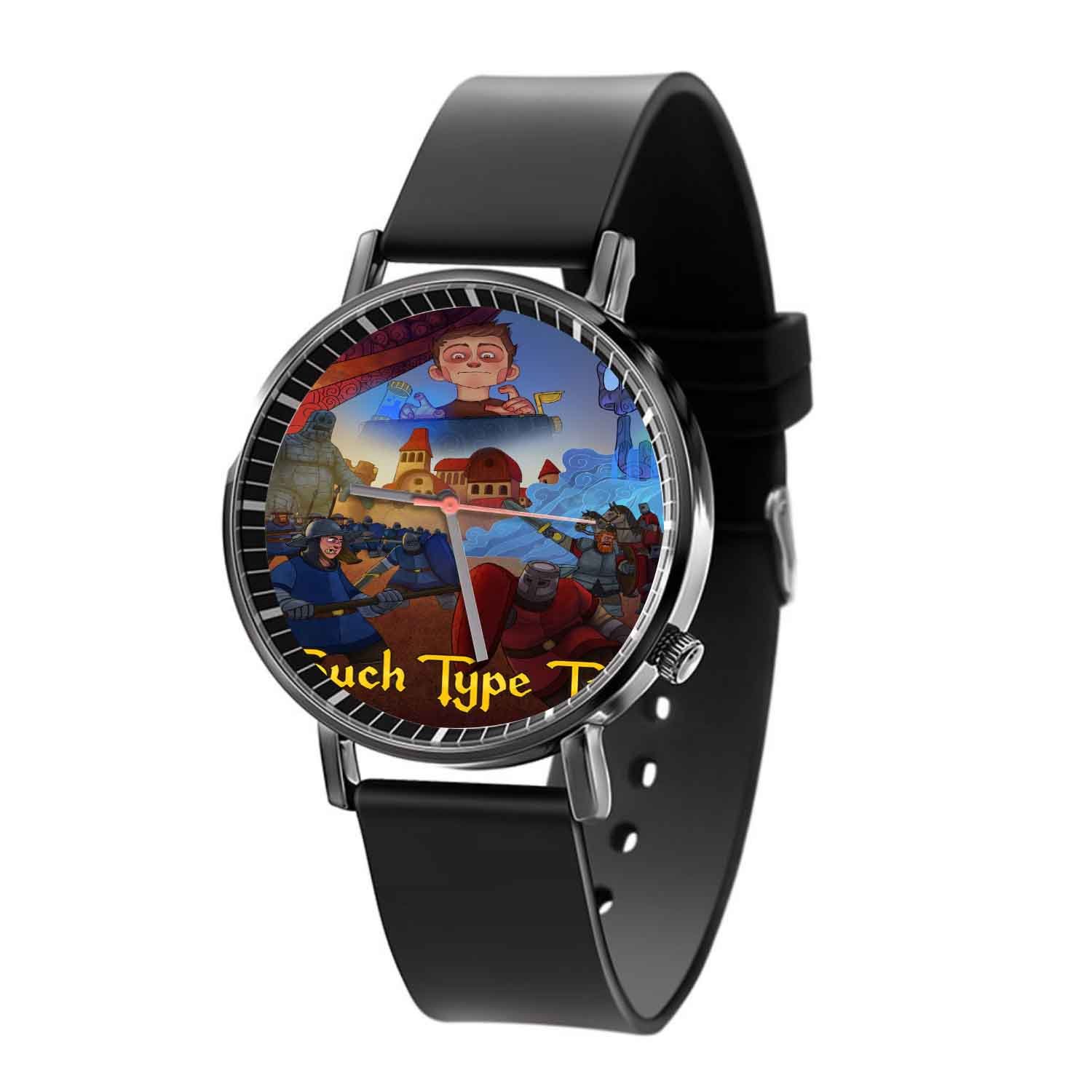 Blackdop Touch Type Tale Quartz Watch