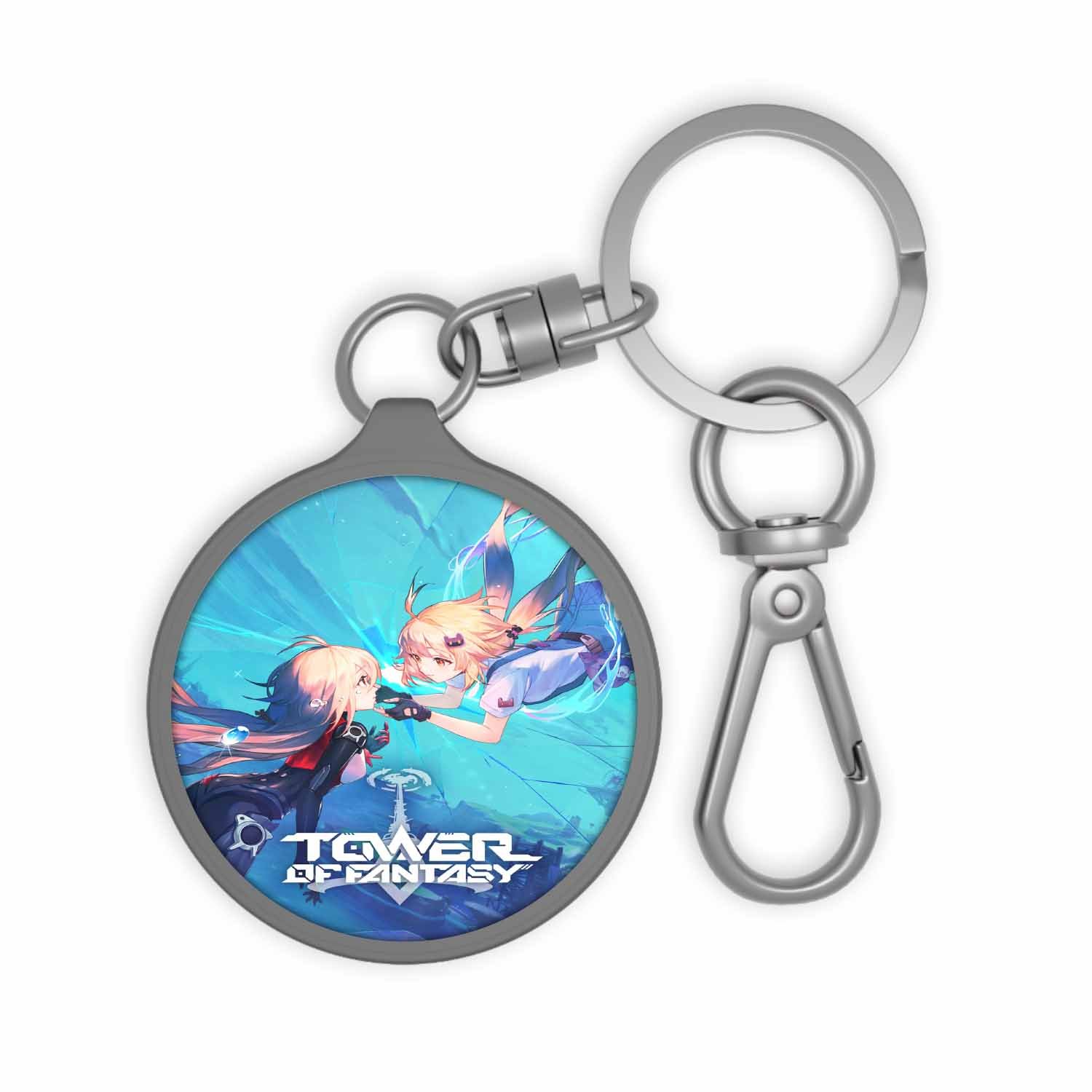 Blackdop Tower of Fantasy Keyring Tag