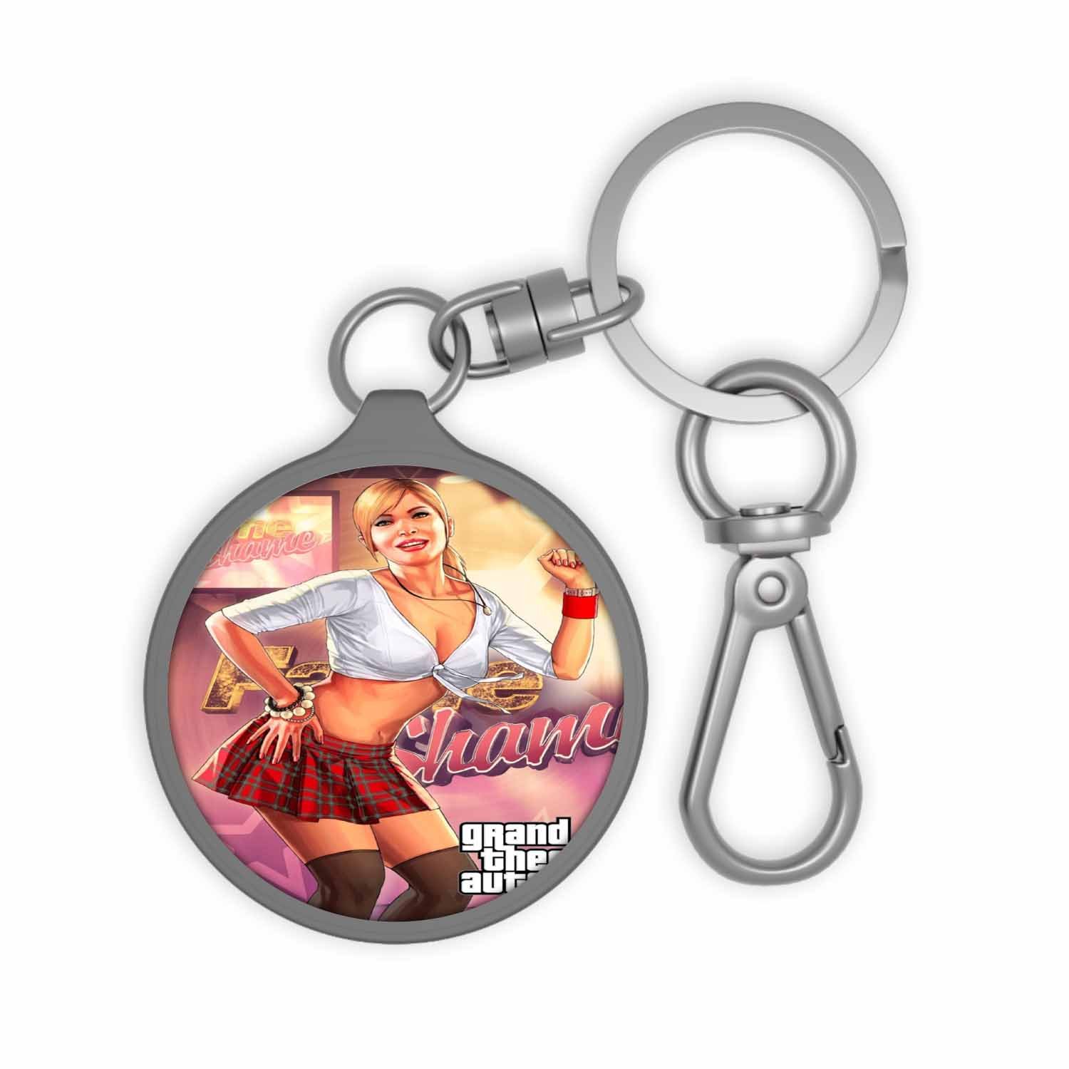 Blackdop Tracey De Santa Grand Theft Auto V Keyring Tag