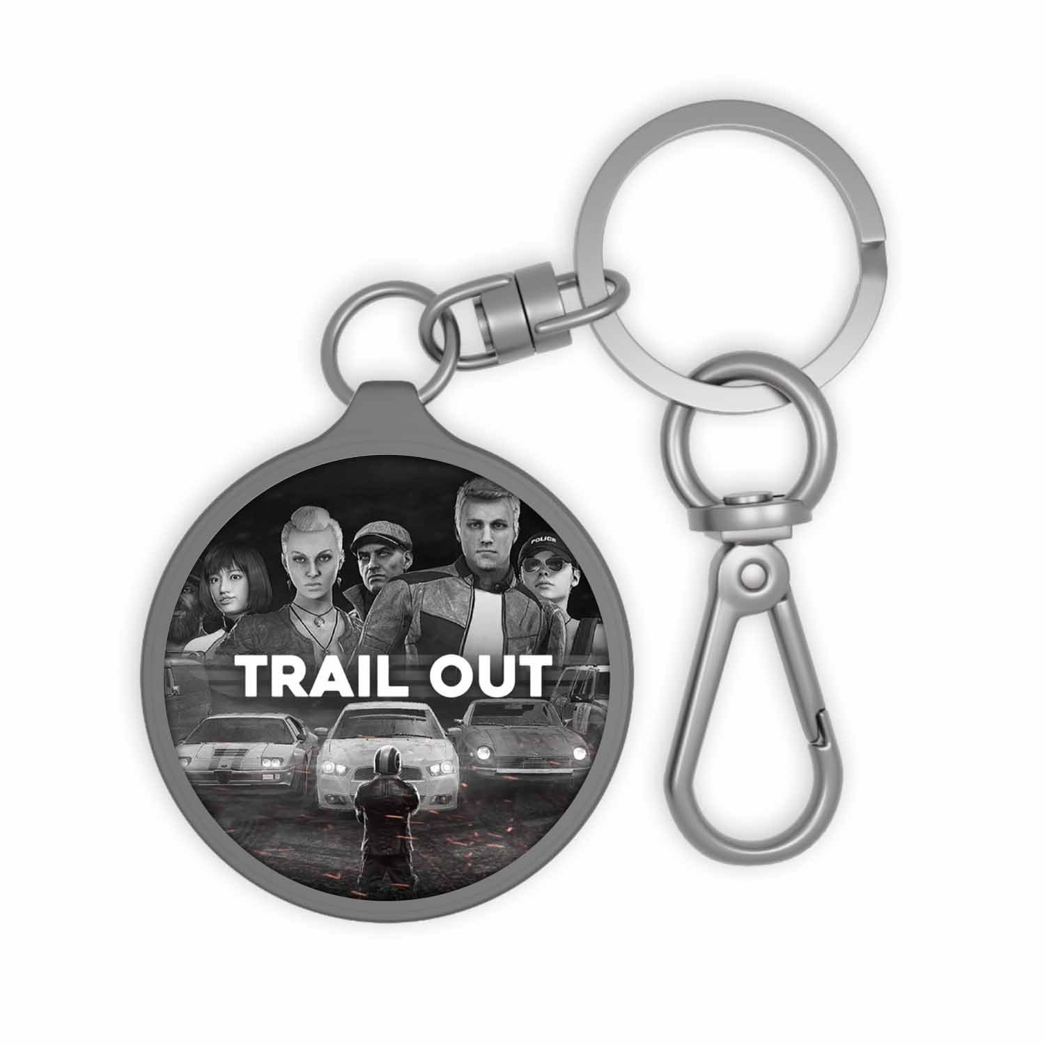 Blackdop Trail Out Keyring Tag