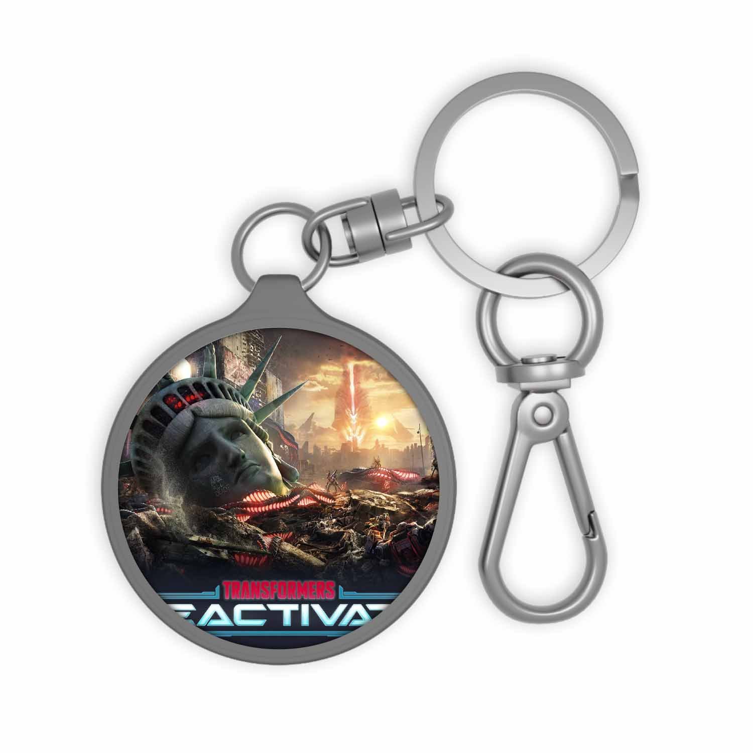 Blackdop Transformers Reactivate Keyring Tag