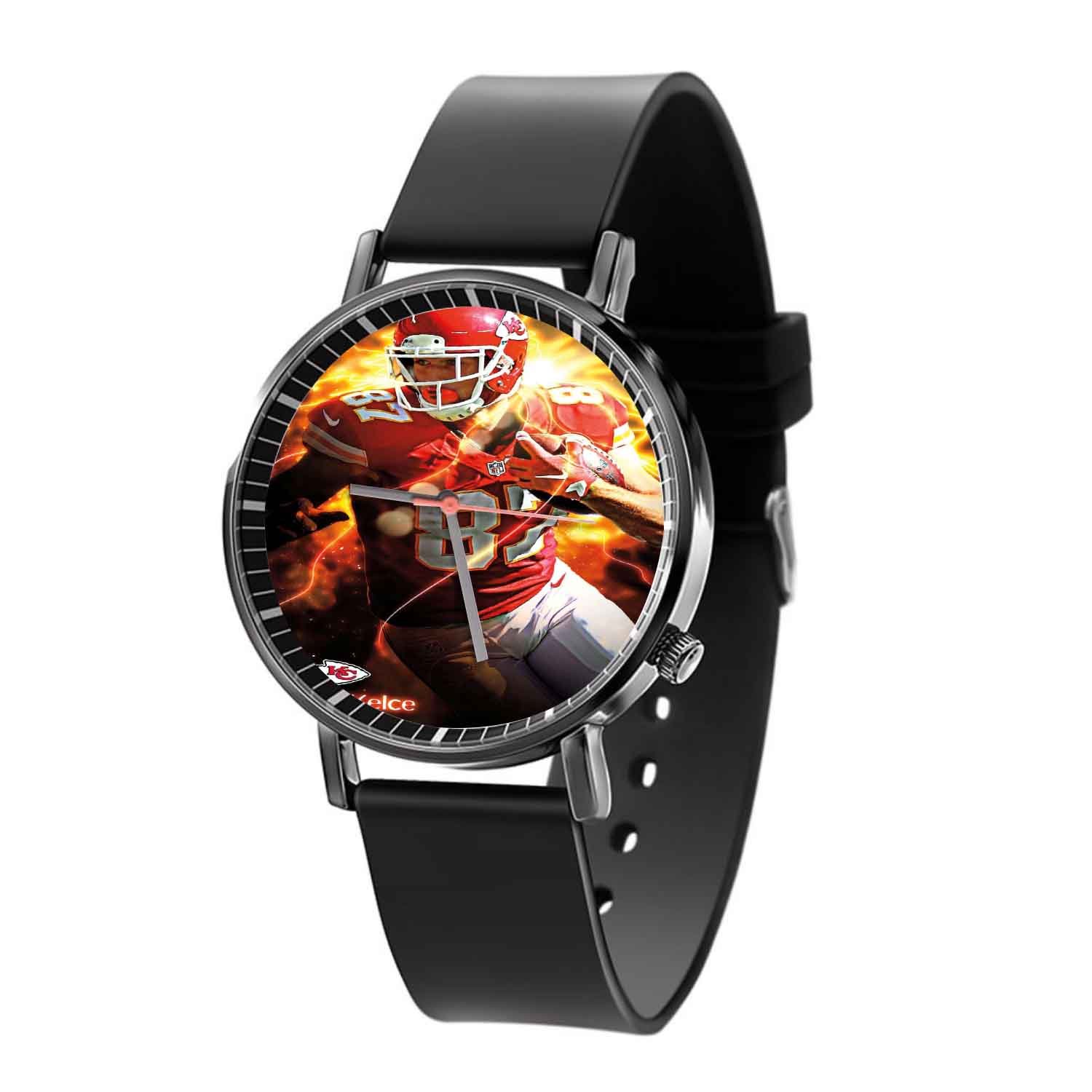 Blackdop Travis Kelce Kansas City Chiefs Quartz Watch