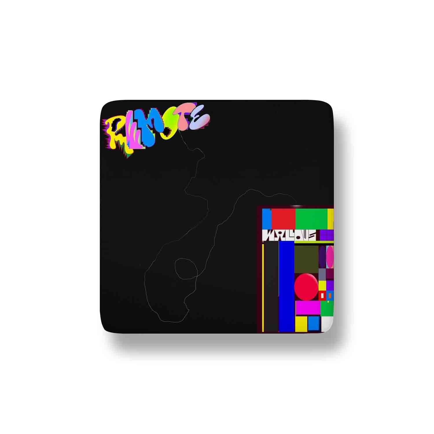Blackdop Wallows Remote Fridge Magnet