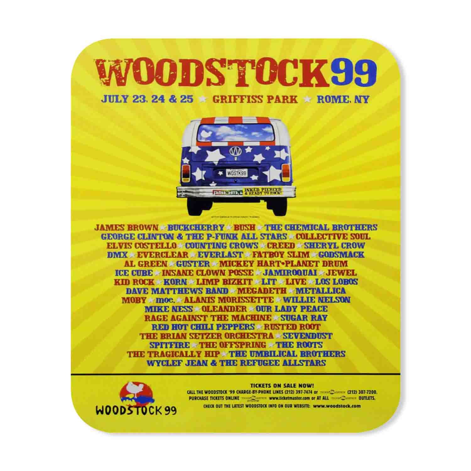 Blackdop Woodstock 99 Mouse Pad