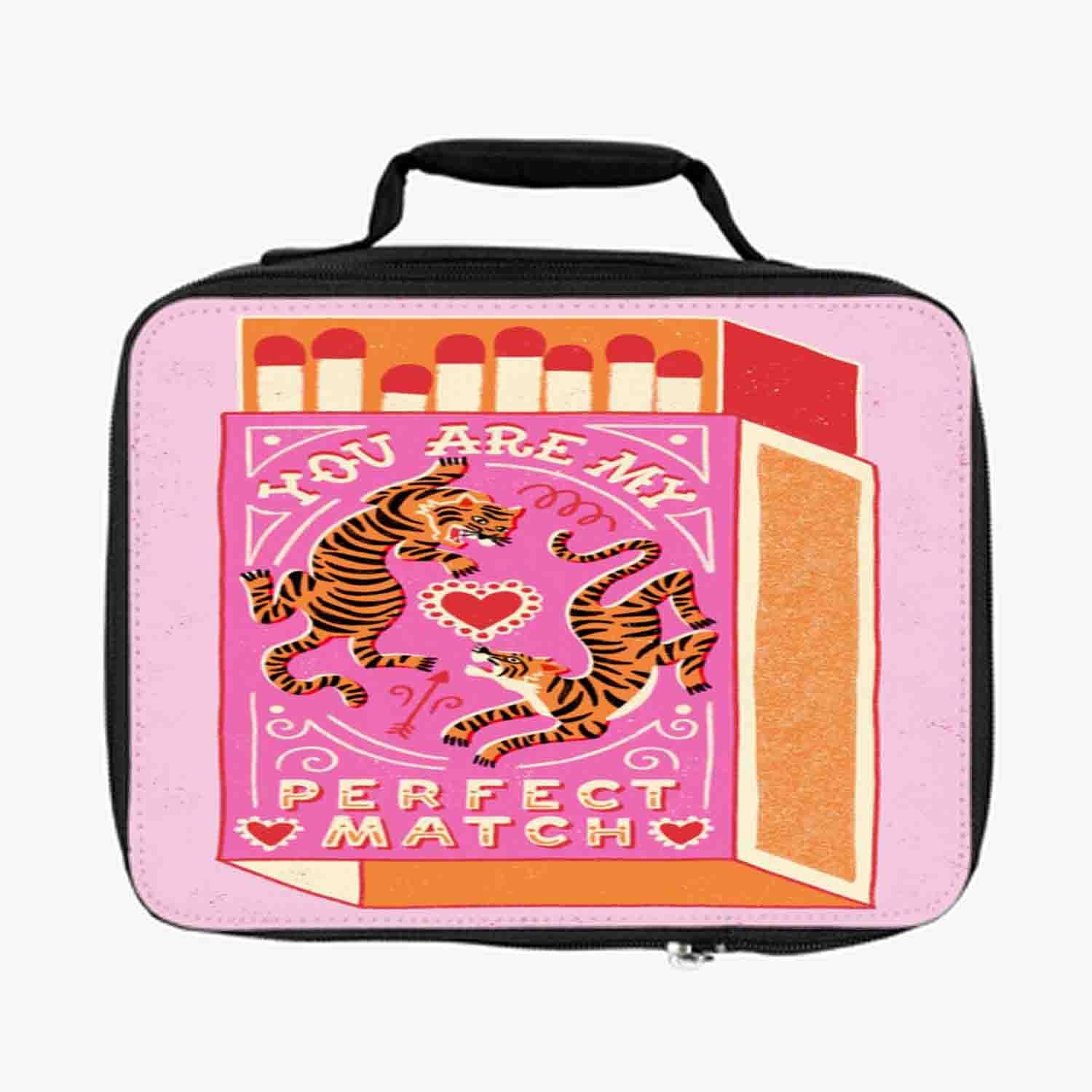 Blackdop You Are My Perfect Match Lunch Bag