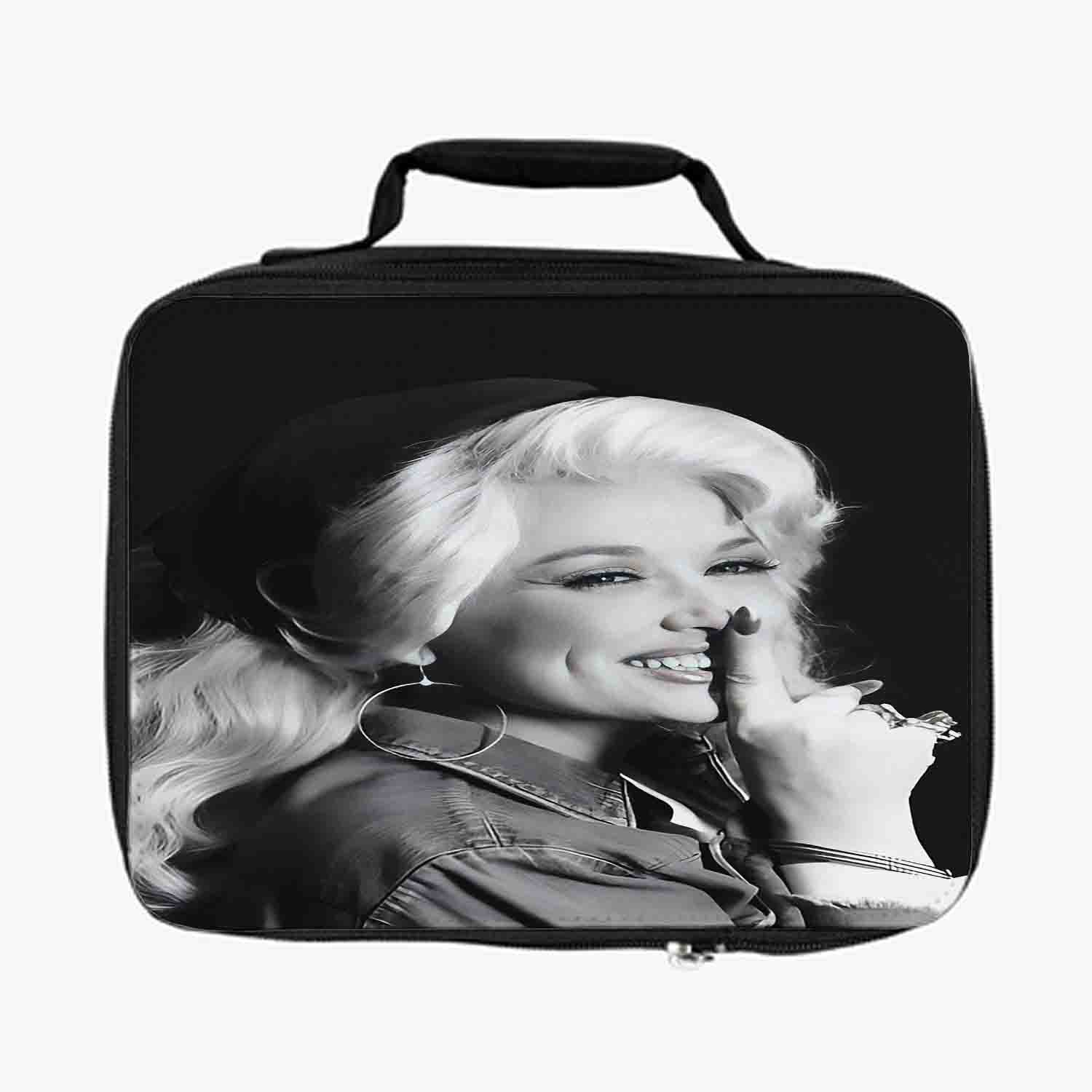Blackdop Young Dolly Parton Lunch Bag